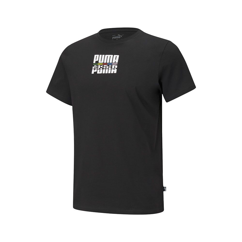 Puma T-Shirt Logo Nero Uomo XL