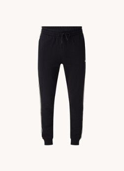 America Today Colt tapered fit joggingbroek met streepdetail - Zwart