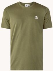 adidas T-shirt met logo - Legergroen