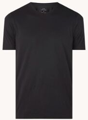 Armani Exchange T-shirt met ronde hals - Zwart