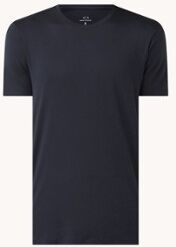 Armani Exchange T-shirt met ronde hals - Donkerblauw