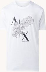 Armani Exchange T-shirt met print - Wit