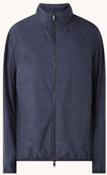 Emporio Armani Jack met ritszakken en print - Donkerblauw