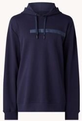 Armani Exchange Hoodie met logoprint - Donkerblauw