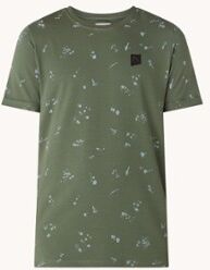 CHASIN' Leon T-shirt met print - Legergroen