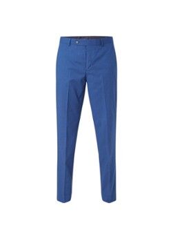 MANGO Brasilia slim fit pantalon met stretch - Blauw