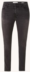 MANGO Jude skinny jeans met stretch - Antraciet