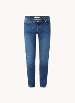 MANGO Jan slim fit jeans met stretch - Indigo