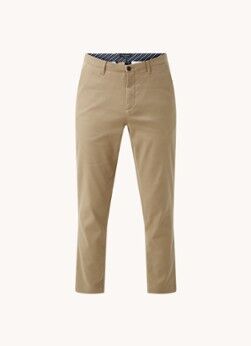 Ted Baker Boxwel tapered fit pantalon met steekzakken - Lichtbruin