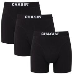 CHASIN' Thrice BBB boxershorts in 3-pack - Zwart