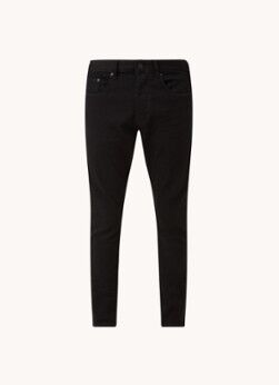 CHASIN' Iggy Shadow skinny jeans met stretch - Zwart