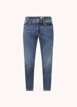 CHASIN' Ego Campbell slim fit jeans met stretch - Indigo