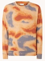 Scotch & Soda Sweater met print - Oranje