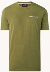 Scotch & Soda T-shirt met logo - Legergroen