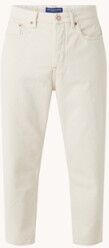 Scotch & Soda The Strand wide leg cropped jeans - Creme