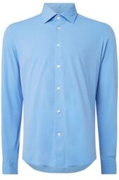 Reiss Voyager regular fit overhemd van jersey - Blauw