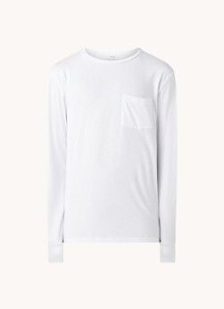 Reiss Bruno longsleeve met ronde hals - Wit