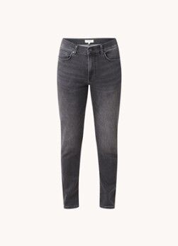 Reiss Harbour slim fit jeans met stretch - Antraciet