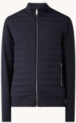 Reiss Flintoff sweatvest met gewatteerd voorpand en ritszakken - Donkerblauw