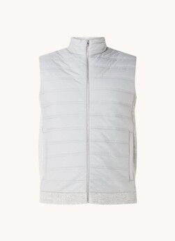 Reiss William gewatteerde bodywarmer in wolblend - Lichtgrijs