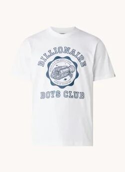 Billionaire Boys Club Academy logo T-shirt met print - Wit