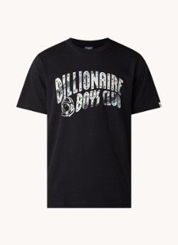 Billionaire Boys Club Camo Arch T-shirt met logoprint - Zwart