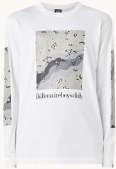 Billionaire Boys Club Camo Swatch longsleeve met print - Wit