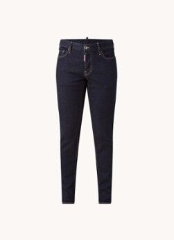 Dsquared2 Slim fit jeans met donkere wassing - Indigo
