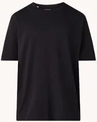 Selected Homme Basic T-shirt van biologisch katoen - Zwart