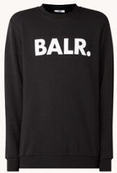 BALR. Sweater met logoprint - Zwart