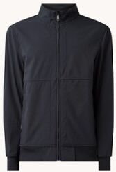 Airforce Softshell jack met opstaande kraag - Donkerblauw