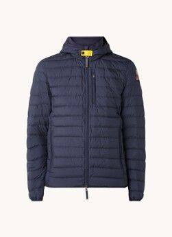 Parajumpers Last Minute puffer jack met donsvulling en capuchon - Donkerblauw