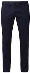 Gant Slim fit chino van katoen - Donkerblauw