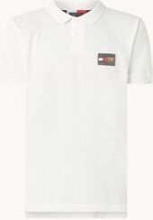 Tommy Hilfiger Regular fit polo met logo - Ivoor