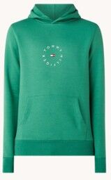 Tommy Hilfiger Hoodie met logoprint - Groen