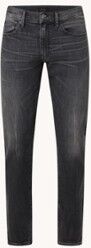 Ralph Lauren Eldridge skinny jeans met gekleurde wassing - Zwart