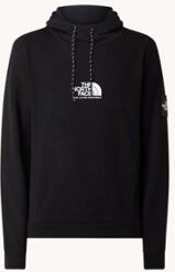 The North Face Fine Alpine hoodie met logoprint - Zwart