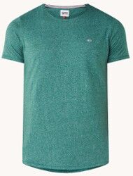 Tommy Hilfiger T-shirt met gemêleerd dessin - Groen