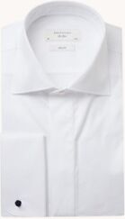 Profuomo Smoking shirt slim fit overhemd in wit - Wit