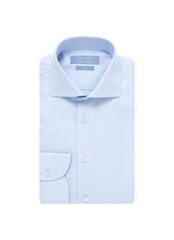 Profuomo Lichtblauw slim fit overhemd met wide spread-kraag - Lichtblauw