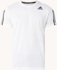 adidas Trainings T-shirt met logo - Wit