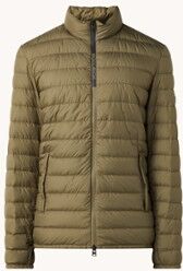 Woolrich Sundance gewatteerd jack met donsvulling en ritszakken - Legergroen