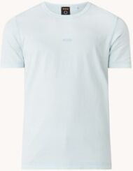 HUGO BOSS Tokks T-shirt met logo - Lichtblauw