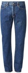 Levi's 501 high rise straight leg jeans met stonewash - Indigo