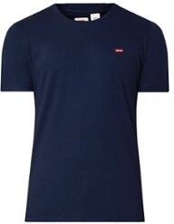 Levi's Original T-shirt van katoen met logopatch - Donkerblauw