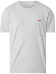 Levi's T-shirt van katoen met logoborduring - Grijsmele