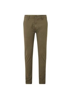 Levi's Slim fit chino met stretch - Olijfgroen