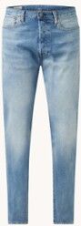 Levi's 501 straigh fit jeans met lichte wassing - Jeans