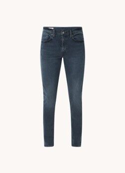 Levi's Taper skinny jeans met stretch - Indigo