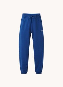 Levi's Tapered fit joggingbroek met logoborduring en steekzakken - Blauw